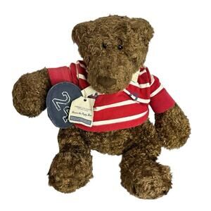 Gund Teddy Bear for American Eagle Outfitters Brown Plush Polo Shirt Bag 19in